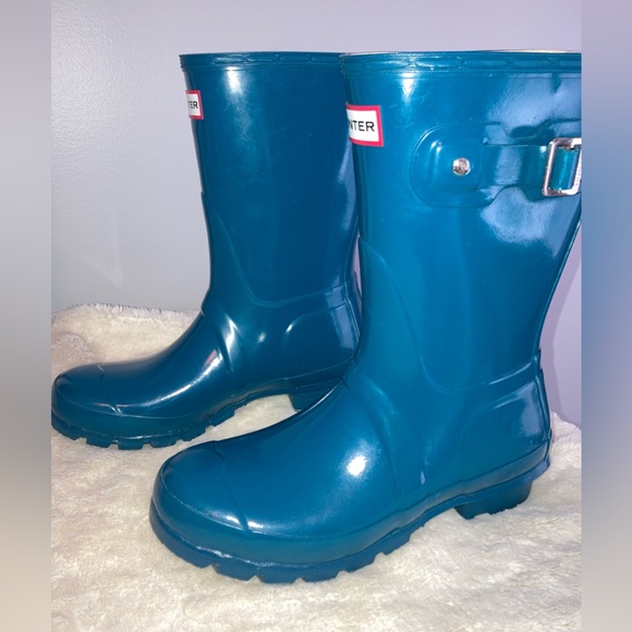 HUNTER Original Short Gloss Rain Boots - Picture 4 of 11